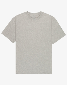 Camiseta Ligera de Algodón para Hombre, Cuello Redondo, Manga Corta, Color Gris, Corte Regular, Estilo Casual, Tejido Jersey, Color Liso - Product Image 1