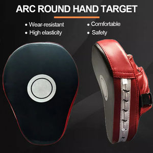 Pads de frappe haut de gamme pour la boxe, logo personnalisé, cuir PU de qualité supérieure, gants imperméables pour la gym et le sport - Product Image 3