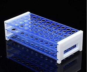 Eleos Care - Soporte Multifuncional para Tubos con Tapa Abatible, Material Plástico y Acrílico, Capacidad para 50 Tubos de Varios Tamaños - Product Image 3