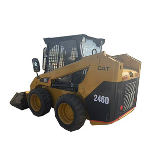 Cargadora de Ruedas CAT 246D Usada de Alta Calidad, 5 Toneladas, Motor Caterpillar, Bajo Número de Horas, Original de Segunda Mano, 226B/262D - Product Image 5