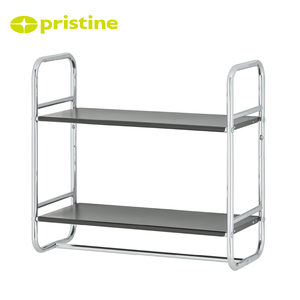 Estantes de Esquina Modernos para Baño, de Metal Cromado, Duraderos, Rectangulares, de Una Sola Capa, con Capacidad de 5 lb, para Almacenamiento en el Hogar - Product Image 5