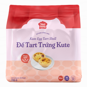Bulk Wholesale Unbaked Tart Frozen Dessert Portuguese Egg Tart Shell Small Size 720G Bakery Using HALAL OEM/ODM Manufacturer - Product Image 1