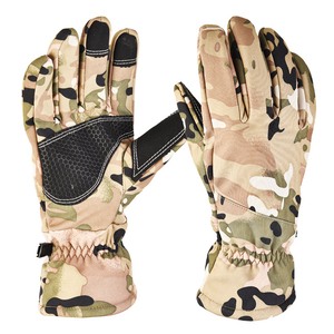 Gants de ski personnalisés à faible MOQ avec logo en caoutchouc, fourniture directe d'usine, impression sérigraphique sur mesure, vêtements d'hiver à marque privée - Product Image 5