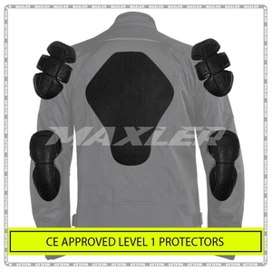 Chaqueta de Motocicleta para Todas las Temporadas, Talla Grande, Deportiva, Corta, Reflectante, Textil, Resistente al Viento e Impermeable, con Certificación CE - Product Image 3