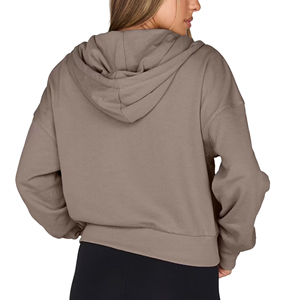 Ventes en gros de sweats à capuche entièrement zippés pour hommes et femmes, sweats à capuche en polaire de qualité supérieure avec logo personnalisé, fabricant de vêtements à marque privée pour femmes - Product Image 4