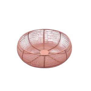 Metal <b>Wire</b> Storage <b>Basket</b> Rectangle Shape <b>Stackable</b> Multi Purpose Neatening Organizer Simple Design Customized Design <b>Basket</b> - Product Image 5