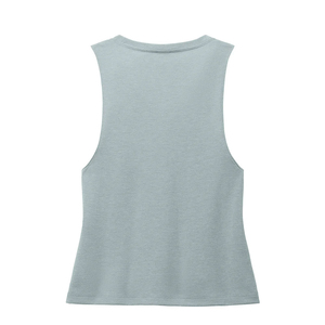 Débardeurs en coton et polyester de haute qualité pour femmes, tissu tricoté, commandes personnalisées acceptées pour les vêtements de sport et de yoga, débardeurs unis - Product Image 1