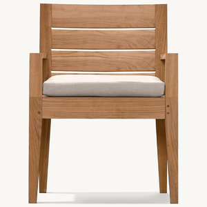 Hot sale <b>single</b> <b>chair</b> made of good teak wood with simple modern style equipped with soft and durable foam - Product Image 1