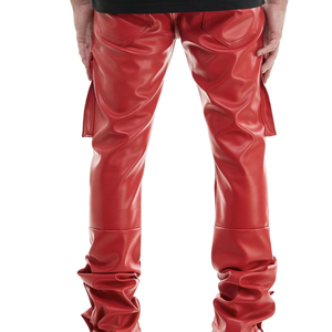 กางเกงขาสั้นลำลองหนังคุณภาพสูงสำหรับผู้ชาย ผลิตจากวัสดุที่เป็นมิตรต่อสิ่งแวดล้อม ระบายอากาศได้ดี ขายส่ง ผลิตในปากีสถาน - Product Image 3