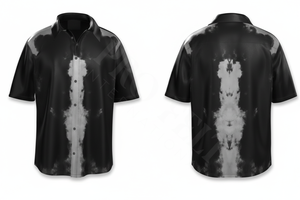 เสื้อเชิ้ตเดรสแขนสั้นแบบติดกระดุมลายไท-ได ดีไซน์ใหม่ล่าสุดปี 2026 สำหรับผู้ชาย ขายส่งเสื้อเชิ้ตเดรสสั่งทำพิเศษ - Product Image 3