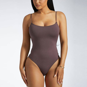 Custom Women's <b>Bodysuit</b> Tummy Control Butt Lifting Workout <b>Shapewear</b> with Spandex Thin Fabric Breathable Body <b>Shapewear</b> - Product Image 2
