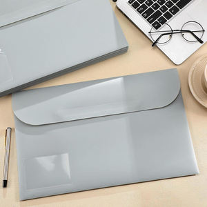 <strong>A4</strong> Plastic Envelope Plastic <strong>Folder</strong> For Document Poly <strong>Folder</strong> With Snap Closure For School And Office Supplies - Product Image 4