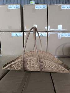 Eco-friendly Rattan <b>Storage</b> <b>Tray</b> Modern Design Multi-Use for Kitchen/Bathroom/Living Room Portable Woven Organizer 20-35cm - Product Image 4