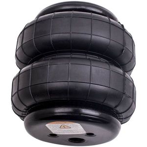 4 Sacche per Sospensioni Pneumatiche a Doppio Soffietto per Camion, Resistenti, 2500 libbre, 1/2"NPT - Product Image 5