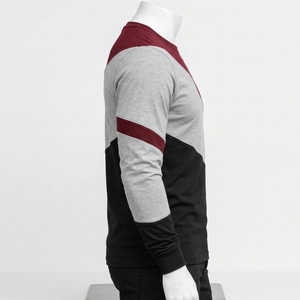100% Cotton Plain Clothes Fashion <b>Men's</b> Breathable Round Neck <b>Long</b> Sleeve <b>T</b>-<b>Shirts</b> High Quality Basic Thermal <b>T</b> <b>Shirt</b> <b>for</b> <b>Men</b> - Product Image 4