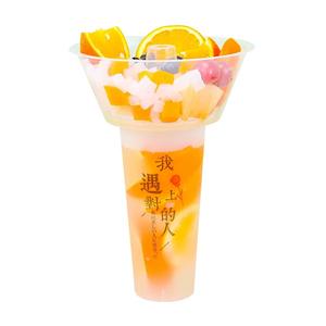 Vaso de Plástico Personalizado al por Mayor para Bebidas, Tazón Transparente para Filete, Pollo Frito, Hotpot, Vaso para Llevar con Tazón para Aperitivos - Product Image 2