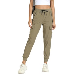 Pantalones cargo para mujer, pantalones deportivos de gran tamaño para correr, pantalones de chándal para mujer, pantalones deportivos lisos para mujer - Product Image 1