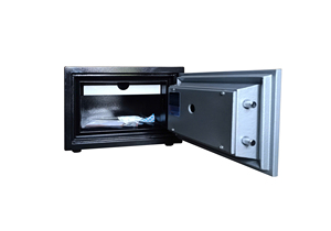 Caja Fuerte de Acero Inoxidable Duradera MONEY MNS-31E con Desbloqueo por Huella Dactilar y Contraseña, Llave Antimanipulación, Acabado con Recubrimiento en Polvo, Impermeable - Product Image 4