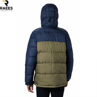 Veste matelassée pour homme avec impression de logo personnalisé, fabricant OEM en gros, étiquette privée, broderie personnalisée, veste d'hiver en gros