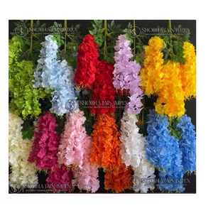 Fleur artificielle en bois de glycine - Product Image 1