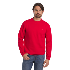 Sudaderas de hombre de color rojo, último diseño de temporada de invierno, a la moda, de corte ajustado, elegantes, de color sólido, informales. - Product Image 2