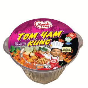 ซิโอก ราซา อีซี่ แครี่สำหรับกิจกรรมกลางแจ้ง ตอมยำ กุง อินสแตนท์ ฟู้ด เวลเซส พร้อมเทคโนโลยีอุ่นร้อนในตัว 160 กรัม - Product Image 2