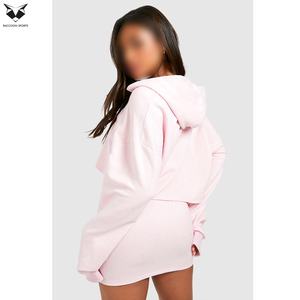 Producto Nuevo en Oferta, Conjunto Casual de 2 Piezas para Mujer, Conjunto de Falda con Capucha de la Mejor Calidad y Talla Ajustable - Product Image 2