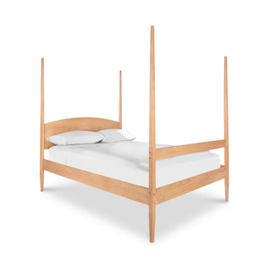 Wholesale Modern Solid Wood Canopy <b>Bed</b> | Arched Headboard 4 Poster <b>Platform</b> <b>Bed</b> <b>Frame</b> - Product Image 3