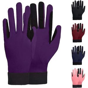 Guanti Equestri Elasticizzati ChinFun per Donne, Traspiranti per Equitazione, Ciclismo e Guida - Product Image 1