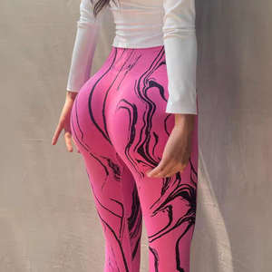 Leggings Deportivos de Cintura Alta con Bolsillo y Logotipo Personalizado, Pantalones de Yoga para Mujer - Product Image 2