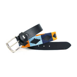 Ceinture en cuir style Country Polo, étui et sacs personnalisés, broderie cousue main, ceinture en cuir en gros, ceinture Polo LBP-0051 - Product Image 5