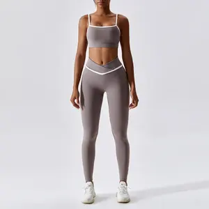 Diseña Tu Propio Estilo, Conjuntos de Yoga para Mujer en Diferentes Tallas, Diseño de Logotipo Personalizado, Conjunto de Yoga para Mujer en Venta - Product Image 4