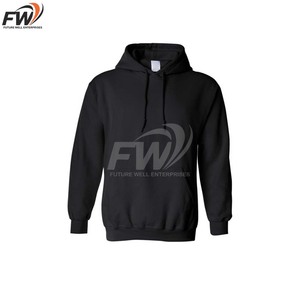 Sweat-shirts en coton de haute qualité, logo personnalisé, unis, épais, lourds, surdimensionnés, à capuche, vierges, pour sublimation - Product Image 4