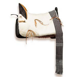 Selle anglaise sans arceau en cuir véritable, sculptée à la main, avec rembourrage en fourrure, personnalisable pour l'équitation – Direct Usine - Product Image 4