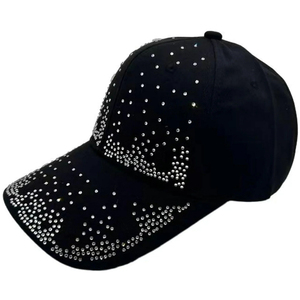 Casquettes de baseball de qualité supérieure, ajustables, unies, vintage, personnalisables, avec strass, tendance, pour hommes, femmes, classiques, unisexes - Product Image 2