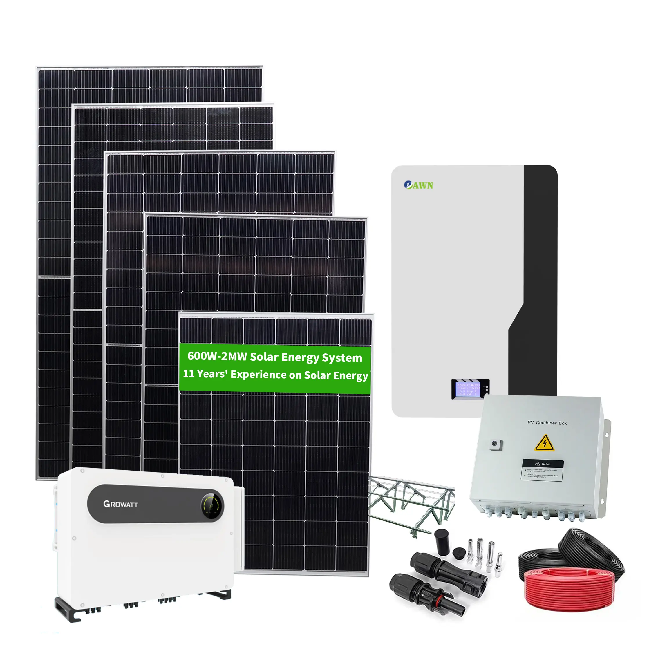 가정용 태양광발전 벽걸이 태양에너지 시스템용 신설계 6kw LiFePO4 배터리