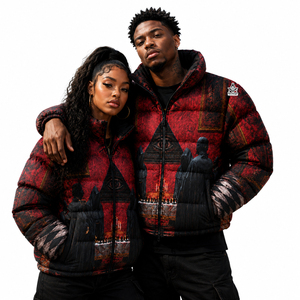Veste d'hiver unisexe à sublimation pour l'extérieur, style régalia maçonnique héritage, vêtements grecs, fraternité et sororité - Product Image 1