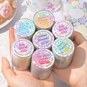 Hollow-out <b>Sticker</b> <b>Roll</b> 5cm x 2m, for Diary Planner Decorative, Journaling, Scrapbooking, DIY Crafts - Product Image 5