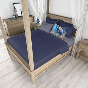 ปลอกหมอนมาตรฐานตกแต่งด้วยงานศิลปะของ Manatee น้ำหนักเบาและนุ่มมากดูแลรักษาง่าย - Product Image 4