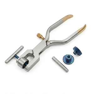 Optitech Healthcare PR-7404 Broyeur osseux pour implants dentaires Instrument chirurgical manuel Silver Power Grip Classe II CE Chirurgical - Product Image 4