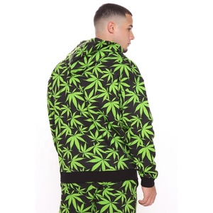 Y2K Otoño Invierno Streetwear moda 2 piezas conjuntos personalizados pantalla impresa chándal conjunto algodón polar hombres Jogger chándal conjunto - Product Image 3