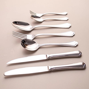 Juego de cubiertos de lujo para niños pequeños, cuchillo, tenedor y cuchara de acero inoxidable espejado 18/10, juego de cubiertos infantiles. - Product Image 5