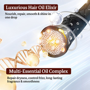 Olio per <span class=keywords><strong>Capelli</strong></span> Nutriente alla Bava di Lumaca 250ml a Marchio Privato per Riparazione e Anti-Crespo, Siero Lisciante per Tutti i Tipi di <span class=keywords><strong>Capelli</strong></span> - Product Image 5