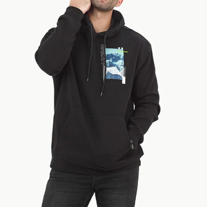 Nouveaux sweats à capuche en molleton thermique 100% coton pour hommes, de haute qualité, pour l'hiver, avec poche, logo personnalisé imprimé, respirant, respectueux de l'environnement - Product Image 2