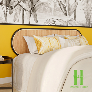 Artículo Artesanal Imprescindible: Cama de Ratán con Cabecero Sencillo, Paneles para Cabecero, Ideal para Muebles de Hogar y Hotel, Ratán 2026 - Product Image 6