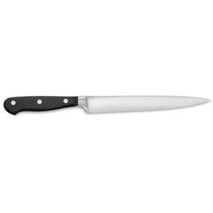 มีดอเนกประสงค์คลาสสิกขนาด 7 นิ้ว สแตนเลสสตีล ใบมีดคมแม่นยำ ด้ามจับสีดำแบบสามหมุด สำหรับครัวมืออาชีพ - Product Image 2