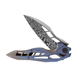 Couteaux pliants utilitaires en acier inoxydable avec poignée ergonomique et lame de coupe de précision pour le camping, la randonnée et la pêche - Product Image 6