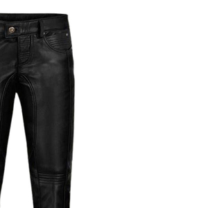 Pantalones de Cuero de Estilo Urbano para Hombre, Diseño Nuevo, con Bolsillos Laterales, Corte Recto, Impermeables y Ecológicos, Personalizables - Product Image 2