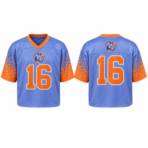 เสื้ออเมริกันฟุตบอลขนาดใหญ่พิเศษ 100% โพลีเอสเตอร์ ทรงหลวม ดูแลง่าย เย็บอย่างทนทาน โลโก้สั่งทำได้ แฟชั่นสำหรับแฟนๆ ออกแบบโดยผู้เชี่ยวชาญด้านการจัดหาสินค้า - Product Image 3