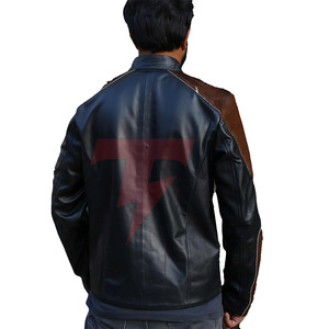 Comfortable Design Custom Crafted Stylish Outerwear Collection Apparel Premium <b>Winter</b> Hair On <b>Leather</b> <b>Jacket</b> For Men - Product Image 3